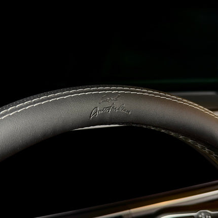 Premium Faux Leather Steering Wheel Cover – Universal 14.5 to 15 Inch Fit for Cars, SUVs (9366)