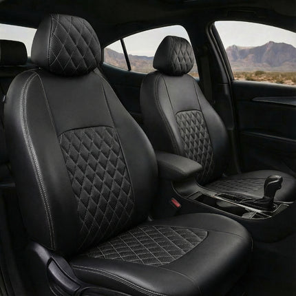 Custom Fit Seat Covers For Toyota corolla 2018-2024 LE, SE (Not for Hybrid) - "Turin Diamond"