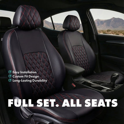 Custom Fit Seat Covers For Chevrolet Camaro 2SS 2010-2015 - 'Turin Diamond'