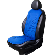 Load image into Gallery viewer, Cape &quot;Albion&quot; For 1 Seat, Velour Athena Blue / Blue

