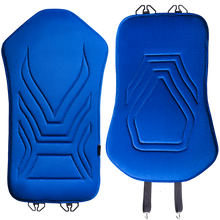 Load image into Gallery viewer, Cape &quot;Albion&quot; For 1 Seat, Velour Athena Blue / Blue
