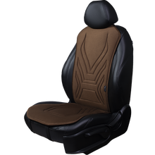 Load image into Gallery viewer, Cape &quot;Albion&quot; For 1 Seat, Velour Athena Brown / Brown
