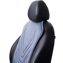 Load image into Gallery viewer, Cape &quot;Albion&quot; For 1 Seat, Velour Athena Gray-Blue / Gray
