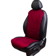 Load image into Gallery viewer, Cape &quot;Albion&quot; For 1 Seat, Velour Athena Red / Dark red
