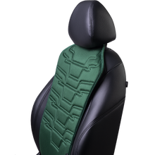Load image into Gallery viewer, Cape &quot;Fort&quot; For 1 Seat, Velour Athena Green / Dark green
