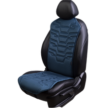 Load image into Gallery viewer, Cape &quot;Fort&quot; For 1 Seat, Velour Athena Moray / Gray-blue
