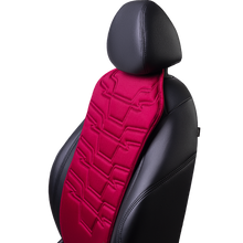 Load image into Gallery viewer, Cape &quot;Fort&quot; For 1 Seat, Velour Athena Red / Dark red
