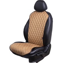 Load image into Gallery viewer, Cape &quot;Kair Lux&quot; For 1 Seat, Velour Bronze / Beige
