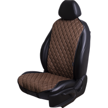 Load image into Gallery viewer, Cape &quot;Kair Lux&quot; For 1 Seat, Velour Brown / Brown

