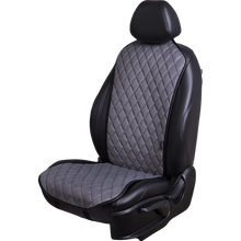 Load image into Gallery viewer, Cape &quot;Kair Lux&quot; For 1 Seat, Velour Gray / Gray
