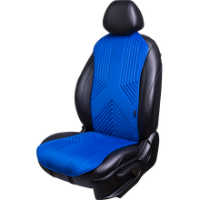 Load image into Gallery viewer, Cape &quot;One Way&quot; For 1 Seat, Velour Athena Blue / Blue
