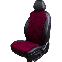 Load image into Gallery viewer, Cape &quot;One Way&quot; For 1 Seat, Velour Athena Burgundy / Dark burgundy
