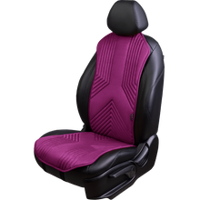 Load image into Gallery viewer, Cape &quot;One Way&quot; For 1 Seat, Velour Athena Fuchsia / Dark purple
