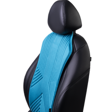 Load image into Gallery viewer, Cape &quot;One Way&quot; For 1 Seat, Velour Athena Turquoise / Dark turquoise
